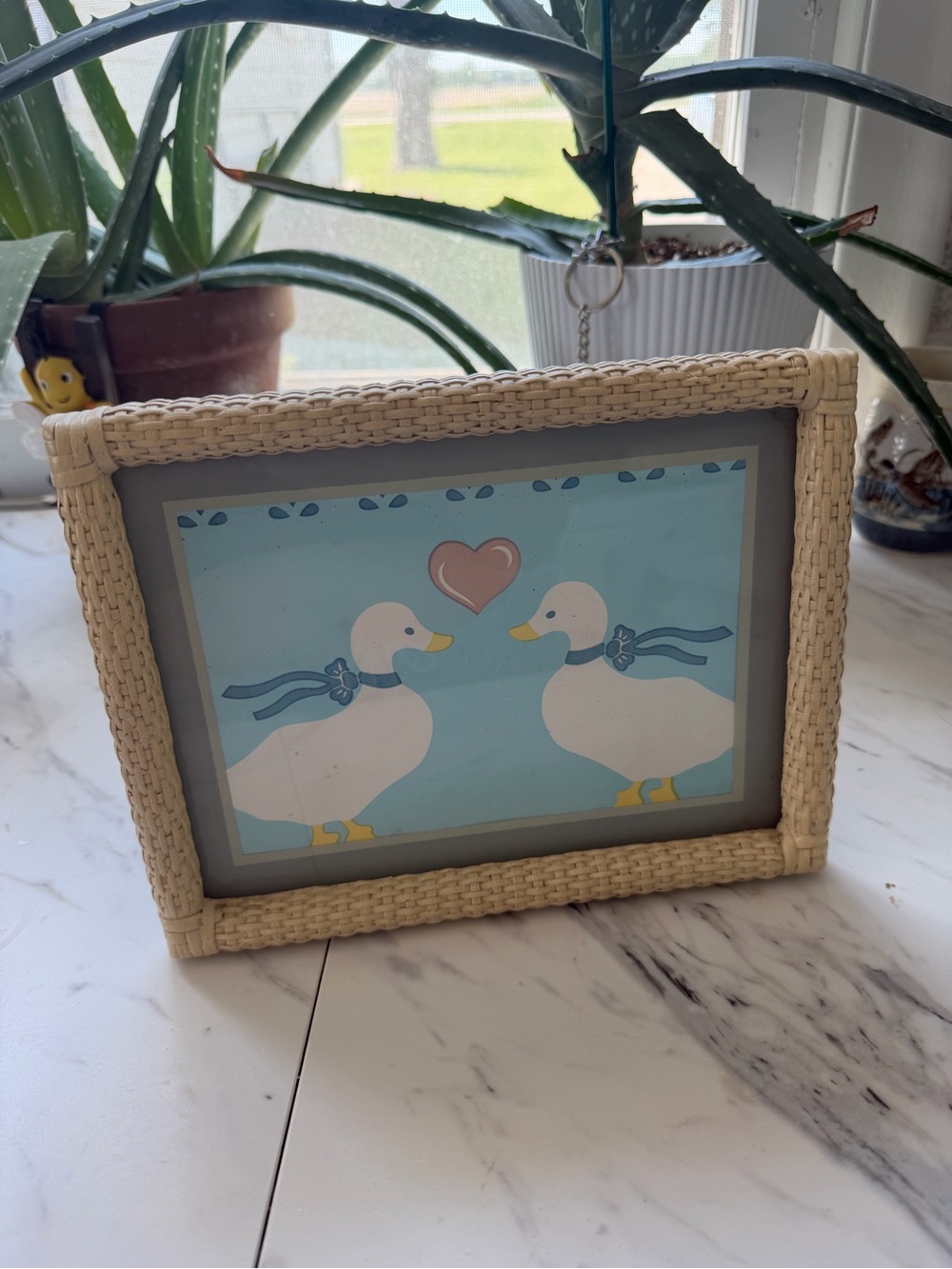 VTG Duck Rattan Photo 5x7